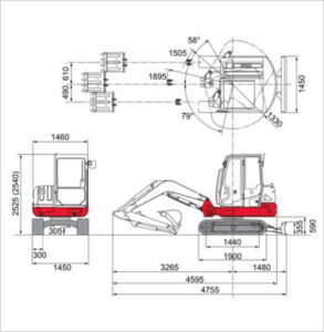 scheda dimensionale